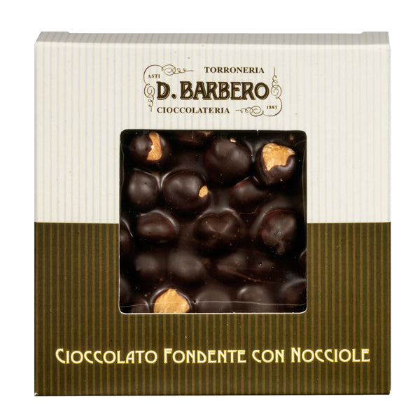D. Barbero - NOCCF - Tavoletta di cioccolato con nocciole - fondente - 120 gr - Barbero - 100194 - Conf. da 1 Pz.