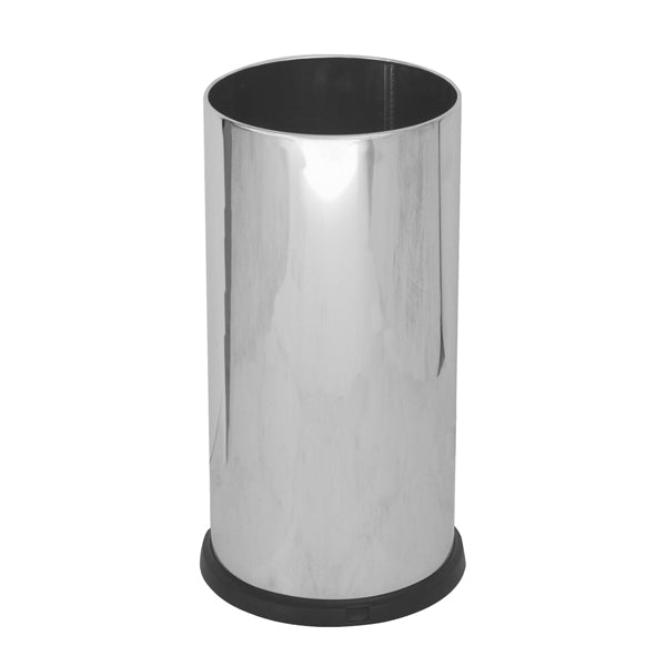 STILCASA - 581-A - Portaombrelli Steel - con vaschetta interna - diametro 24 cm - H 49 cm - 22 L - acciaio lucido - Stilcasa - 100472 - Conf. da 1 Pz.
