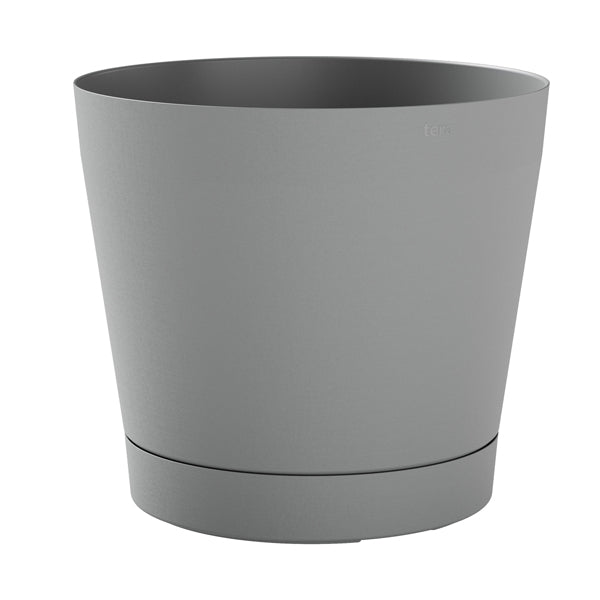 TeraPlast - 30518038414 - Vaso Orione - 26 L - diametro 38 cm - grigio nebbia - TeraPlast - 100662 - Conf. da 1 Pz.