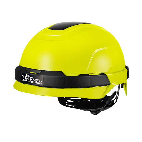 U-Power - HS001YF - Casco protettivo Antares - regolabile - giallo fluo - U-Power - 101297 - Conf. da 1 Pz.