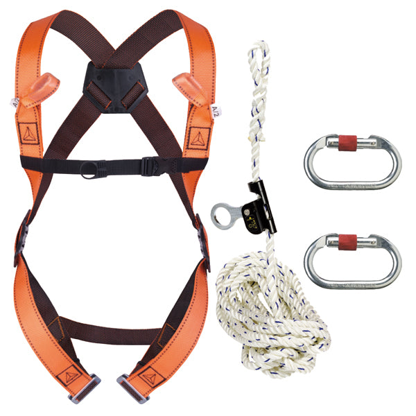 DELTAPLUS - ELARA170GT - Kit anticaduta ELARA 170 - per lavori in copertura - taglia S-M-L - Deltaplus - 101330 - Conf. da 1 Pz.