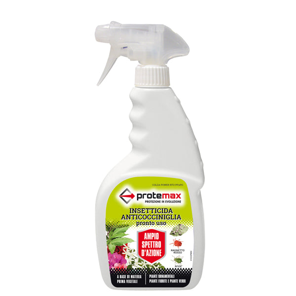 Protemax - PROTE617 - Insetticida anticocciniglia - in trigger - 500 ml - Protemax - 101960 - Conf. da 1 Pz.