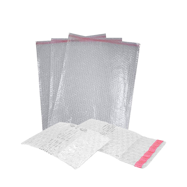 POLYEDRA - 128 - Busta trasparente - a bolle d'aria - con chiusura adesiva - 20 x 30 cm - Polyedra - conf. 100 pezzi - 102039 - Conf. da 1 Pz.