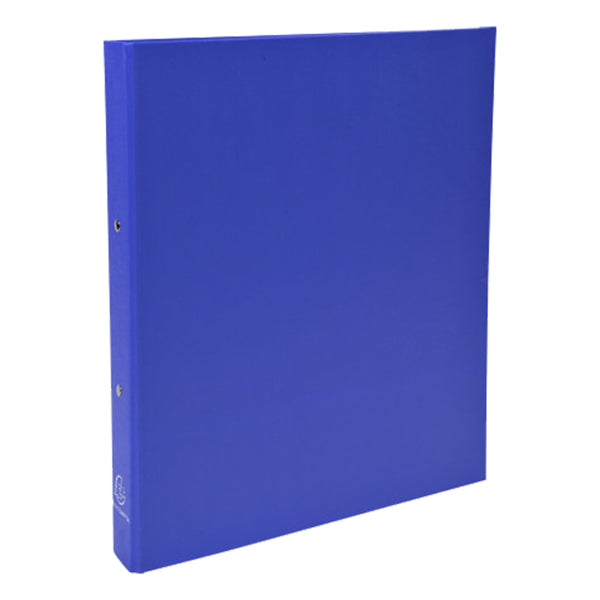 EXACOMPTA - 54372E - Raccoglitore foderato - PPL - 2 anelli tondi 30 mm - dorso 4 cm - 22 x 30cm - blu scuro - Exacompta - 102339 - Conf. da 20 Pz.