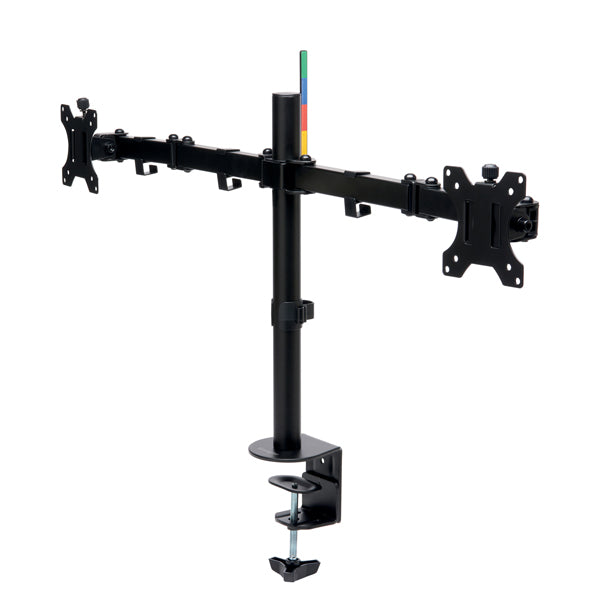 KENSINGTON - K55409WW - Braccio estensibile ergonomico per monitor doppio SmartFit - nero - Kensington - 102367 - Conf. da 1 Pz.