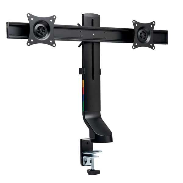 KENSINGTON - K55513WW - Braccio salvaspazio per monitor doppio SmartFit - nero - Kensington - 102370 - Conf. da 1 Pz.