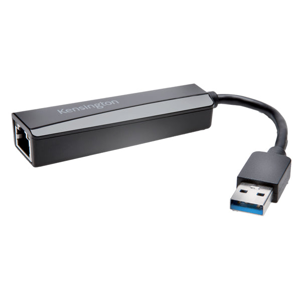 KENSINGTON - K33981WW - Adattatore da USB-A a ethernet - nero - Kensington - 102463 - Conf. da 1 Pz.