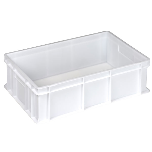 MobilPlastic - 4417-N - Cassa alimentare Europa - 60 x 40 x 17 cm - 32 L - HDPE - neutro - Mobil Plastic - 102655 - Conf. da 1 Pz.