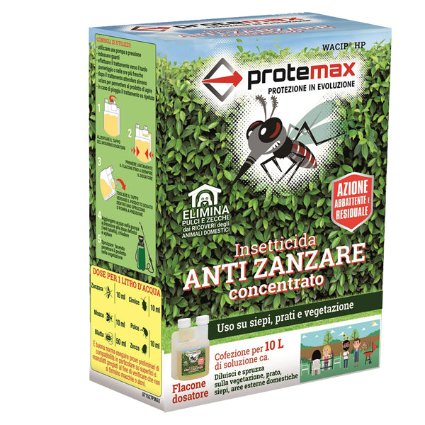 Protemax - PROTE280 - Insetticida antizanzare concentrato - 100 ml - Protemax - 102676 - Conf. da 1 Pz.