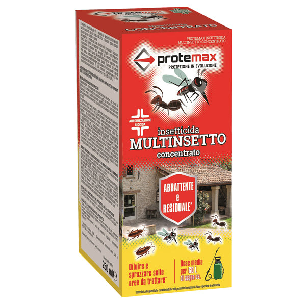 Protemax - PROTE368.B - Insetticida multinsetto concentrato - 250 ml - Protemax - 102677 - Conf. da 1 Pz.