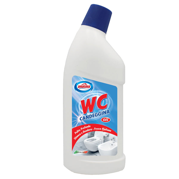 AMACASA - 100805000016 - Detersivo WC Gel con candeggina - 750 ml - Amacasa - 102691 - Conf. da 1 Pz.