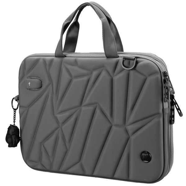 SWISS - F000027 - Borsa porta notebook Vacallo 16" - PET - grigio chiaro - Swiss - 102732 - Conf. da 1 Pz.