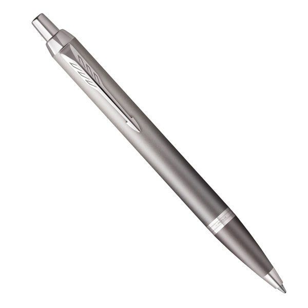 PARKER - 2203898 - Penna a sfera IM Monochrome Rituals Grey - punta M - grigio - Parker - 102747 - Conf. da 1 Pz.