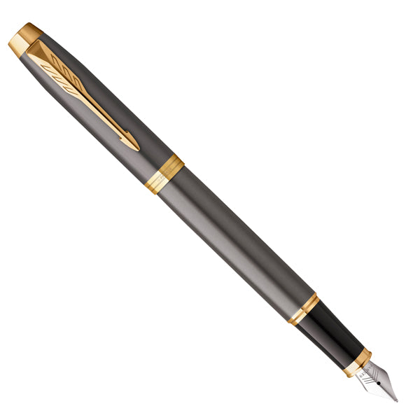 PARKER - 2213777 - Penna stilografica IM Grey GT - punta M - grigio - Parker - 102748 - Conf. da 1 Pz.