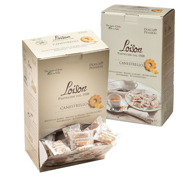 Loison - 1000SD - Dispenser biscotti Canestrello - 1250 gr - Loison - conf. 200 biscotti - 103010 - Conf. da 1 Pz.
