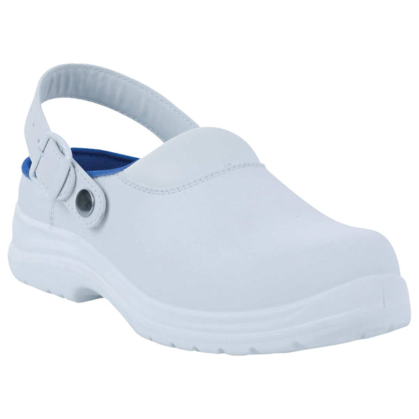 DELTAPLUS - MAUB4SBBC46 - Calzatura sabot Maubec 4 SBEA SR - microfibra - numero 46 - bianco - Deltaplus - 103344 - Conf. da 1 Pz.