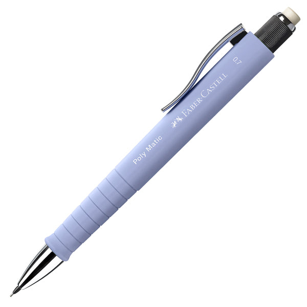 FABER-CASTELL - 133327 - Portamine Poly Matic - mina 0,7 mm - fusto pale iris - Faber-Castell - 103382 - Conf. da 1 Pz.