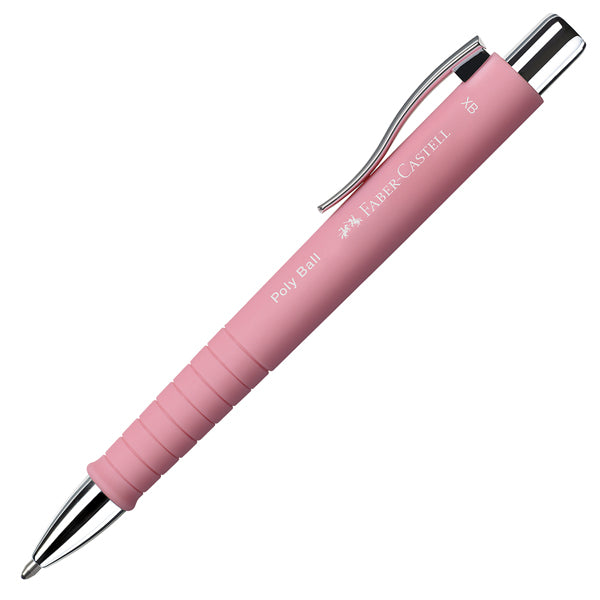 FABER-CASTELL - 241127 - Penna a sfera a scatto Poly Ball Urban - punta 0,7 mm - fusto rose - Faber-Castell - 103389 - Conf. da 1 Pz.