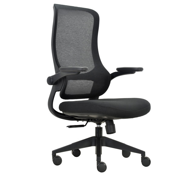 Unisit - CHLN18-NE - Seduta operativa ergonomica Aurora CHLN18 - braccioli regolabili - nero - Unisit - 103687 - Conf. da 1 Pz.