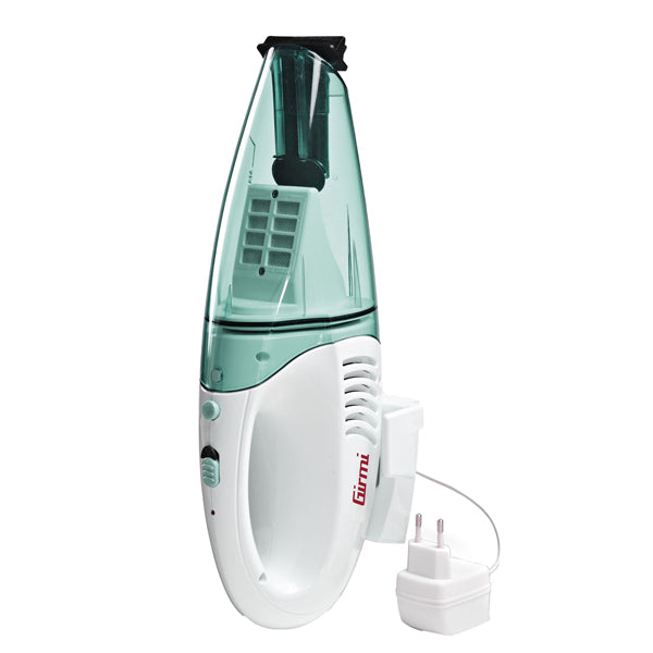 GIRMI - AP1000 - Aspirapolvere cordless - 30 W - 37 x 12 x 11 cm - bianco-verde - Girmi - 103816 - Conf. da 1 Pz.