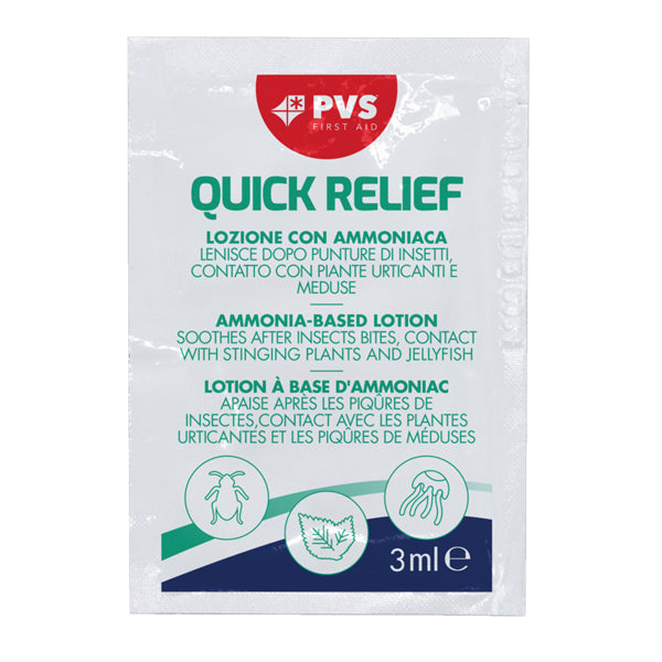 PVS - TOW013 - Salviette dopopuntura Quick Relief - in bustine da 3ml cad - PVS - conf. 10 pezzi - 103837 - Conf. da 1 Pz.