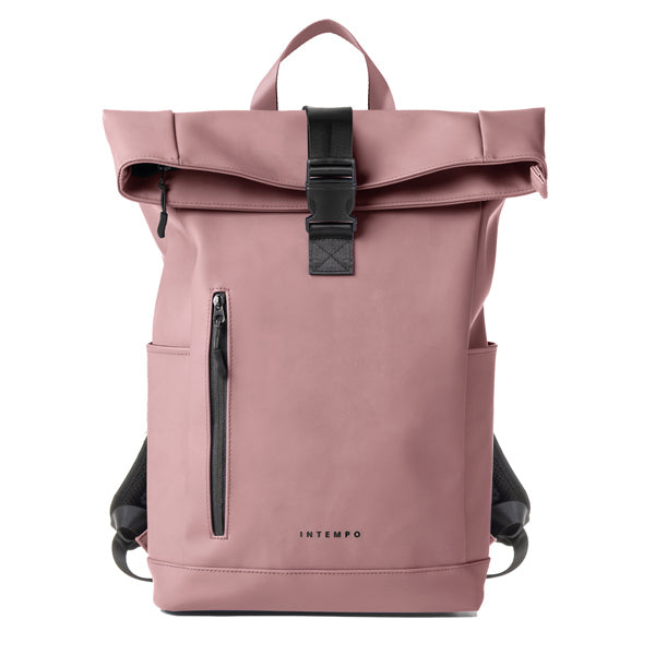 IN TEMPO - 9239DRG29 - Zaino Roll-top Drop2Go - 30 x 42 x 14 cm - gomma - cipria - In Tempo - 103965 - Conf. da 1 Pz.