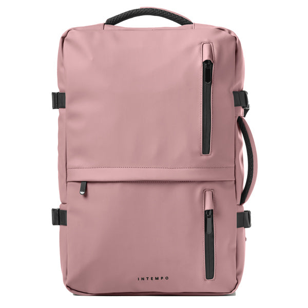 IN TEMPO - 9235DRG29 - Zaino Travel Backpack Drop2Go - 30 x 15 x 45 cm - gomma - cipria - In Tempo - 103972 - Conf. da 1 Pz.