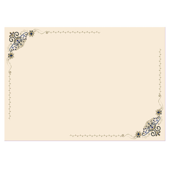 REX SADOCH - PERGA4-01 - Diplomi - stampa offset volute - A4 - 120 gr - avorio - Sadoch - conf. 10 pezzi - 104041 - Conf. da 1 Pz.