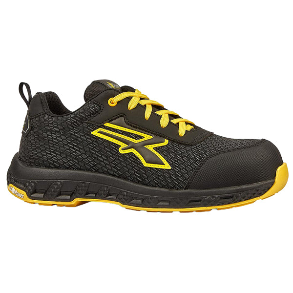 U-Power - 0RE20074-44 - Calzatura di sicurezza Maverick Red Ego S3S ESD - numero 44 - nero-giallo - U-Power - 104071 - Conf. da 1 Pz.