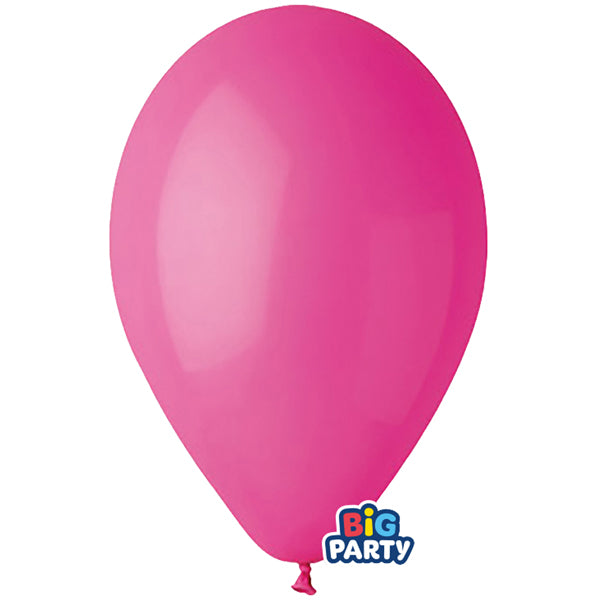 BIG PARTY - 71136 - Palloncino - diametro 30 cm - lattice - fucsia - conf. 10 pezzi - 104171 - Conf. da 1 Pz.