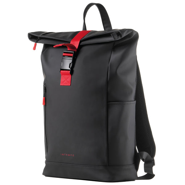 IN TEMPO - 9239DRB - Zaino Roll-top Drop2Go - 30 x 42 x 14 cm - gomma - nero - In Tempo - 104217 - Conf. da 1 Pz.