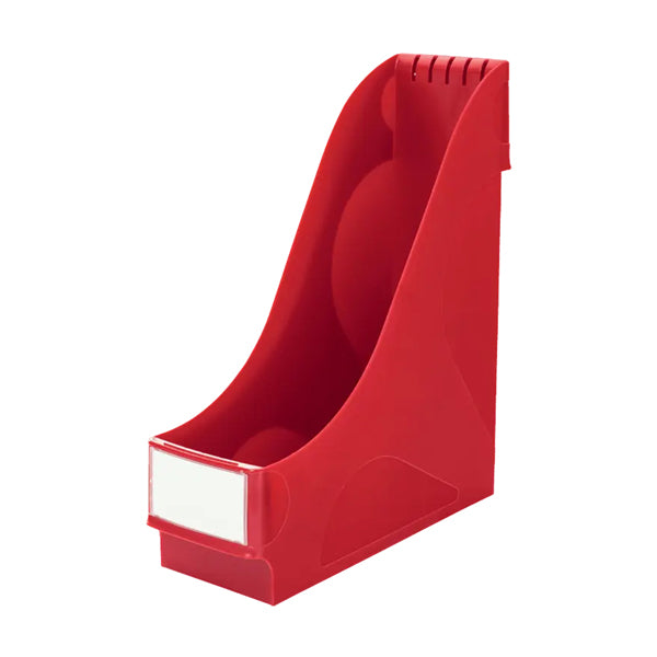 LEITZ - 24250025 - Portariviste ad alta capacità - PS - rosso - 32 x 29cm - dorso 9,5cm - Leitz - 104307 - Conf. da 1 Pz.