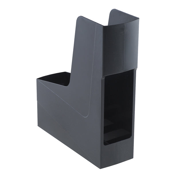 FELLOWES - 17301 - Portariviste Green2desk - in PS riciclato - 30 x 25,8 cm - dorso 9 cm - nero - Fellowes - 104360 - Conf. da 1 Pz.
