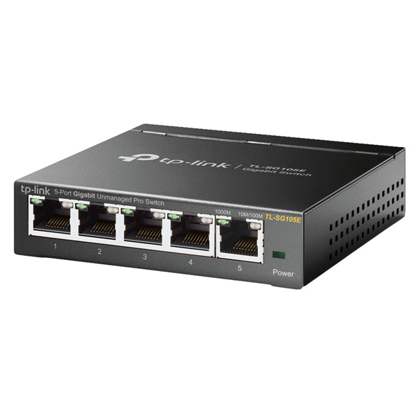 TP-LINK - TL-SG105 - Switch 5 porte - 10-100-1000Mbps Desktop - Tp-Link - 104472 - Conf. da 1 Pz.