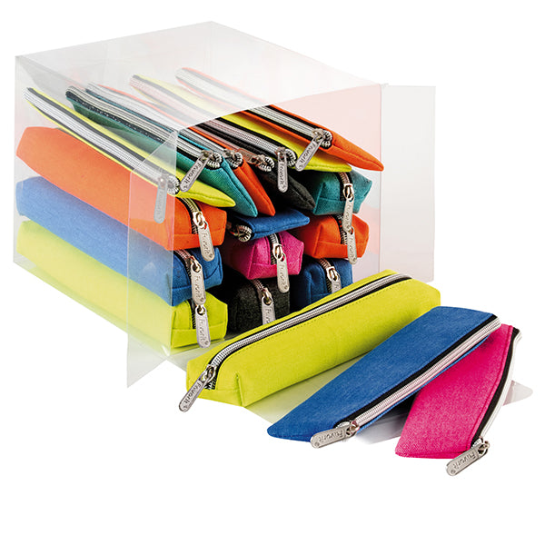 FAVORIT - 400195475 - Bustina c-zip - colori e forme assortiti - Favorit - 104484 - Conf. da 18 Pz.