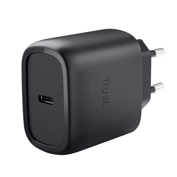 TRUST - 25521 - Caricatore - 45W GaN - USB-C - Nero - MAXO - Trust - 104693 - Conf. da 1 Pz.