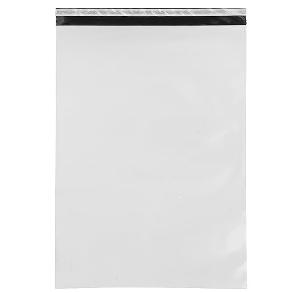 No Brand - FB08 - Sacchetto - per corrieri - 55 x 77 x 5 cm - PE - bianco - conf. 50 pezzi - 104926 - Conf. da 1 Pz.