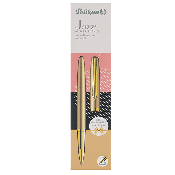 PELIKAN - 400197463 - Roller Jazz Noble Elegance - punta M - gold - Pelikan - 105077 - Conf. da 1 Pz.