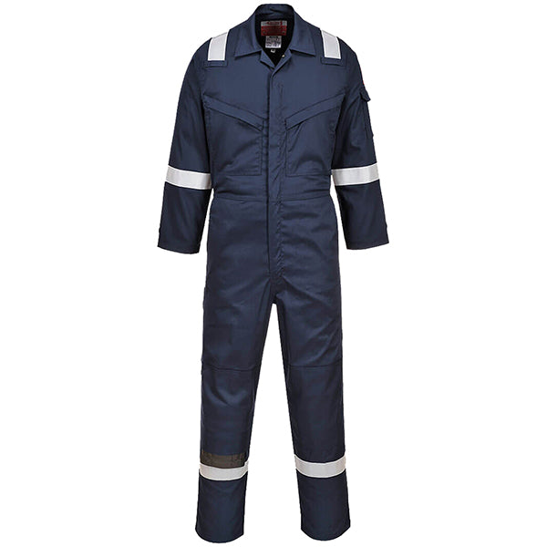 Portwest - FR22NARL - Tuta da lavoro multinorma Bizweld Iona - taglia L - blu navy - Portwest - 105208 - Conf. da 1 Pz.