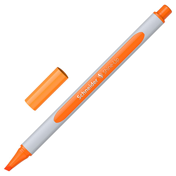 SCHNEIDER - P112006 - Evidenziatore Shine-Up - punta a scalpello - arancione - Schneider - 105460 - Conf. da 10 Pz.