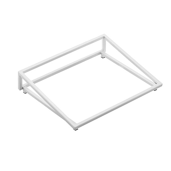 Leone - T0588.Y - Supporto per vassoio - inclinato - bianco - 32,5 x 26,5 x 7cm - metallo - Leone - 105518 - Conf. da 1 Pz.