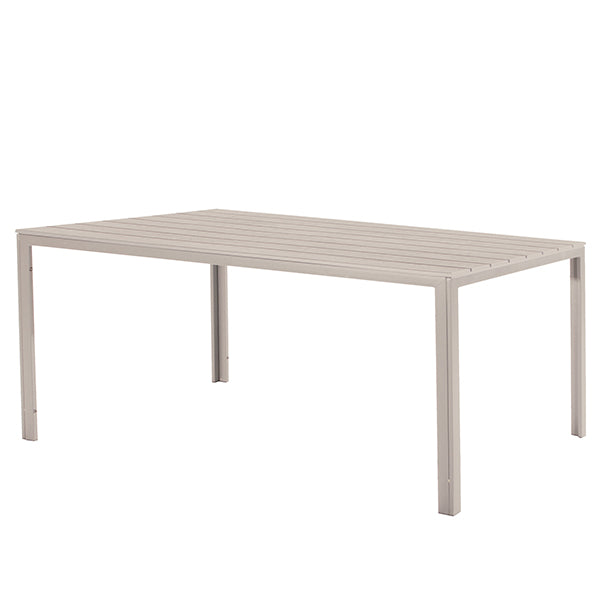 Verdelook - 2360-42 - Tavolo Tenerife - rettangolare - 156 x 75 x 74 cm - beige - Verdelook - 105617 - Conf. da 1 Pz.