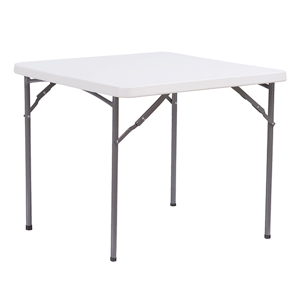 Verdelook - 2360-25 - Tavolo quadrato - HDPE - 86 x 86 x 74 cm - bianco - Verdelook - 105632 - Conf. da 1 Pz.