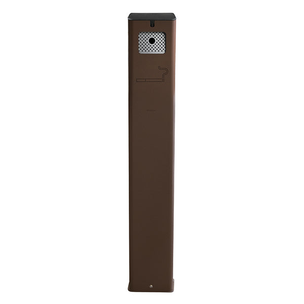 STILCASA - PTE-N - Posacenere da terra - acciaio - 17,5 x 10,5 x 106 cm - 2 L - corten - Stilcasa - 105844 - Conf. da 1 Pz.