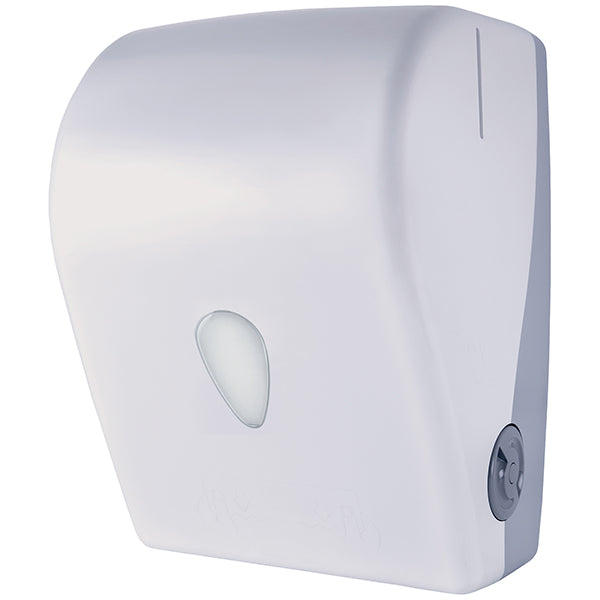 Medial - 920050 - Dispenser asciugamani in rotolo Stileco - 24 x 24 x 32,5 cm - ABS - bianco - Medial - 105849 - Conf. da 1 Pz.