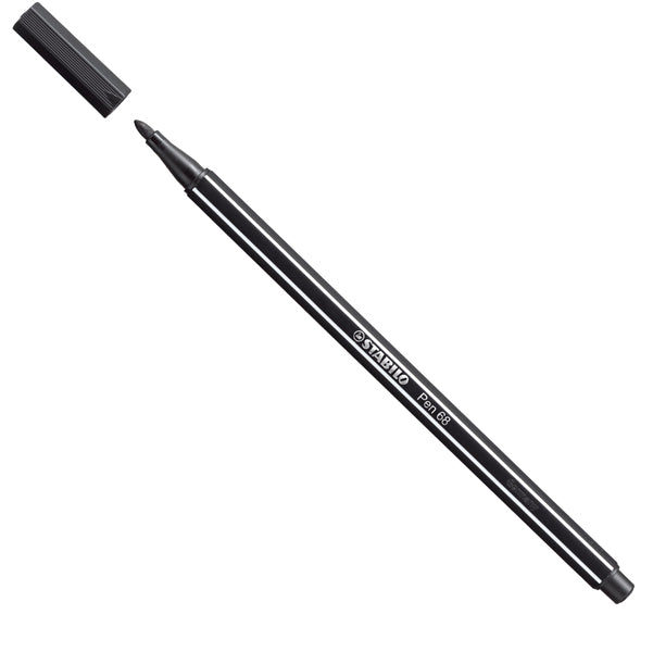 STABILO - 68-46 - Pennarello Pen 68 - nero 46 - Stabilo - 27733 - Conf. da 10 Pz.