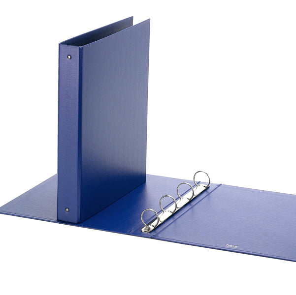 FAVORIT - 400051116 - Raccoglitore Europa - 22 x 30 cm - 4 anelli tondi 30 mm - dorso 4 cm - blu - Favorit - 36292 - Conf. da 1 Pz.