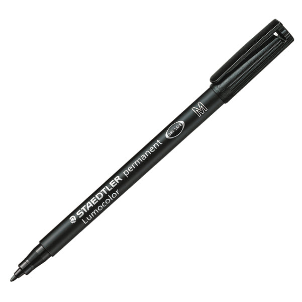 STAEDTLER - 317-9 - Pennarello Lumocolor Permanent 317 - punta 1,0mm - nero - Staedtler - 47923 - Conf. da 10 Pz.