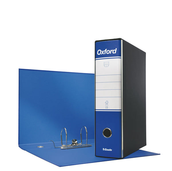 ESSELTE - 390785050 - Registratore Oxford G85 - dorso 8 cm - protocollo 23 x 33 cm - blu - Esselte - 50923 - Conf. da 6 Pz.