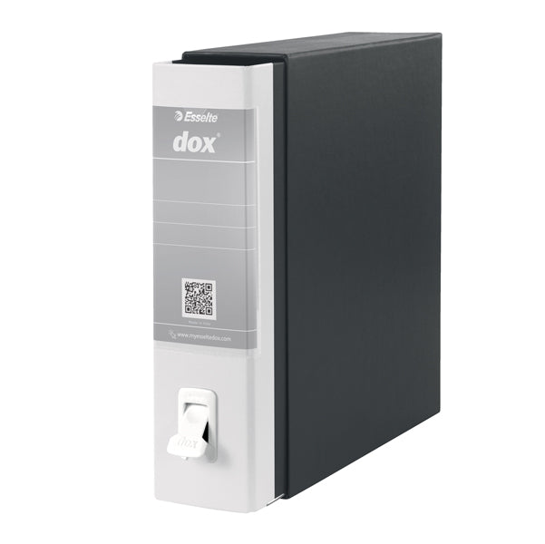 DOX - D26103 - Registratore Dox 1 - dorso 8 cm - commerciale 23 x 29,7 cm - bianco - Esselte Dox - 51233 - Conf. da 1 Pz.